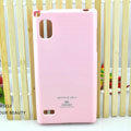 TPU Soft Cases Colorful Covers Skin for LG F160L Optimus LTE II 2 - Pink