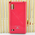 TPU Soft Cases Colorful Covers Skin for LG F160L Optimus LTE II 2 - Rose
