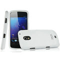 IMAK Armor Knight Full Cover Matte Color Shell Hard Cases for Samsung i9250 GALAXY Nexus Prime i515 - White