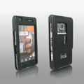 IMAK Full Cover Ultrathin Matte Color Shell Hard Cases for Sony Ericsson Satio U1 Idou - Black