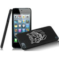 IMAK Gold and Silver Series Ultrathin Matte Color Covers Hard Cases for iPod touch 5 - Black