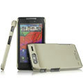 IMAK Titanium Color Covers Hard Cases for Motorola Droid RAZR XT910 XT912 - Gold