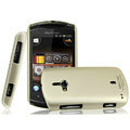 IMAK Titanium Color Covers Hard Cases for Sony Ericsson WT19i - Gold
