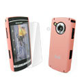 IMAK Ultrathin Color Covers Hard Cases for Samsung i8910 Omnia HD - Pink