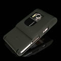 IMAK Ultrathin Color Covers Hard Cases for Sony Ericsson Satio U1 Idou - Black