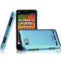 IMAK Ultrathin Matte Color Covers Hard Cases for Motorola XT681 - Blue