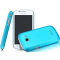 IMAK Ultrathin Matte Color Covers Hard Cases for Samsung I699 S7562i GALAXY Trend - Blue