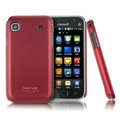 IMAK Ultrathin Matte Color Covers Hard Cases for Samsung i9008 i9003 - Red