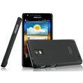 IMAK Ultrathin Matte Color Covers Hard Cases for Samsung i919 GALAXY SII - Black