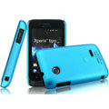 IMAK Ultrathin Matte Color Covers Hard Cases for Sony Ericsson ST21i Xperia Tipo - Blue