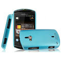 IMAK Ultrathin Matte Color Covers Hard Cases for Sony Ericsson WT19i - Blue