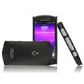 IMAK Ultrathin Matte Color Covers Hard Cases for Sony Ericsson Xperia Neo MT15i MT11i - Black