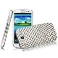 IMAK Water Cube Series Electroplating Shell Hard Cases for Samsung Galaxy SIII S3 I9300 I9308 I939 I535 - Silver