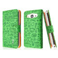 IMAK Candy holster leather Cases Covers Skin for Samsung B9062 - Green