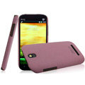 IMAK Cowboy Shell Quicksand Hard Cases Covers for HTC T528t One ST - Purple