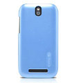 Nillkin Colourful Hard Cases Skin Covers for HTC T528t One ST - Blue(High transparent screen protector)