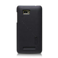 Nillkin Super Matte Hard Cases Skin Covers for HTC T528w One SU - Black