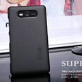 Nillkin Super Matte Hard Cases Skin Covers for Nokia Lumia 820 - Black