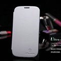 Nillkin Ultrathin leather flip cases Holster Covers for Samsung Galaxy SIII S3 I9300 I9308 I939 I535 - White