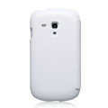 Nillkin leather Cases Holster Covers for Samsung I8190 GALAXY SIII Mini - White