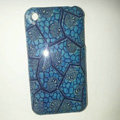 Plastic Hard Back Cases Skin Covers for iPhone 3G/3GS - Blue