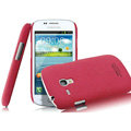 IMAK Cowboy Shell Quicksand Hard Cases Covers for Samsung I8190 GALAXY SIII Mini - Rose