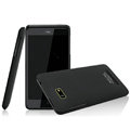 IMAK Ultrathin Matte Color Covers Hard Cases for HTC T528w One SU - Black