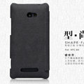 Nillkin leather Cases Holster Covers Skin for HTC 8X - Black