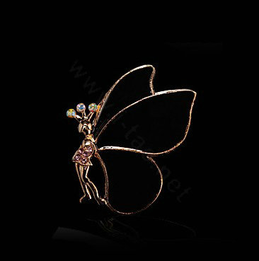 Bling Butterfly Alloy Crystal Rhinestone DIY Phone Case Cover Deco Den Kit - Black