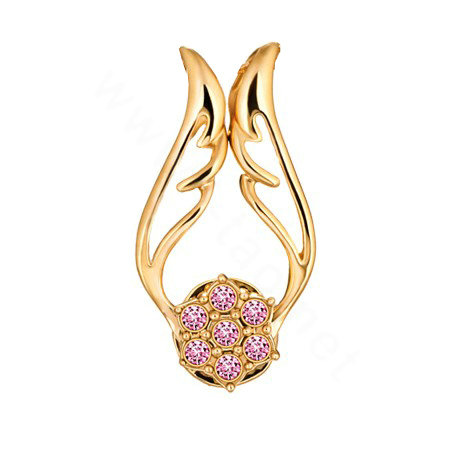 Bling Angel wing Alloy Rhinestone Crystal DIY Phone Case Cover Deco Kit - Gold