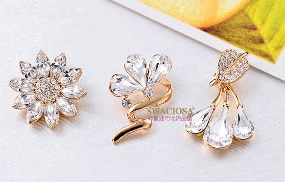 Bling Diamond Alloy Crystal Pendant DIY Phone Case Cover Deco Kit 30*20mm - White