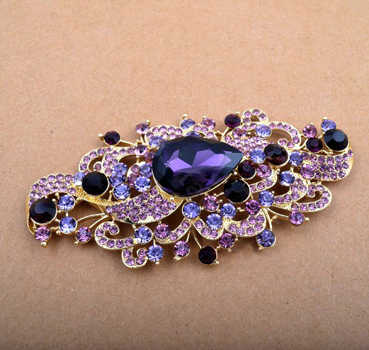 Bling Angel Eyes Alloy Crystal Rhinestone DIY Phone Case Cover Deco Den Kit - Purple