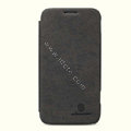 Nillkin leather Cases Holster Covers Skin for Samsung I8750 ATIV S - Black