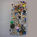Bling S-warovski crystal cases Star diamond cover for iPhone 5 - Gold