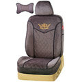 VV Custom Auto Car Seat Cover Set camel velvet - Coffee