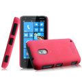 IMAK Cowboy Shell Hard Case Cover for Nokia Lumia 620 - Rose