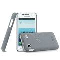 IMAK Cowboy Shell Hard Case Cover for Samsung i8258 - Gray