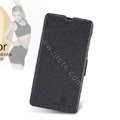 Nillkin Fresh leather Case Bracket Holster Cover Skin for HUAWEI U8833 T8833 - Black