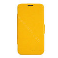 Nillkin Fresh leather Case Bracket Holster Cover Skin for Lenovo A820 - Yellow