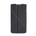 Nillkin Fresh leather Case Bracket Holster Cover Skin for Lenovo S868t - Black