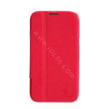 Nillkin Fresh leather Case Bracket Holster Cover Skin for Samsung N7100 GALAXY Note2 - Red
