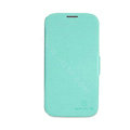 Nillkin Fresh leather Case button Holster Cover Skin for Samsung GALAXY S4 I9500 SIV - Green