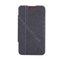 Nillkin Fresh leather Case button Holster Cover Skin for ZTE U887 - Black