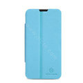 Nillkin Fresh leather Case button Holster Cover Skin for ZTE U956 - Blue