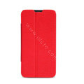 Nillkin Fresh leather Case button Holster Cover Skin for ZTE U956 - Red