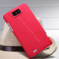 Nillkin Super Matte Hard Case Skin Cover for ZTE N5 Grand Memo - Red