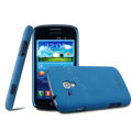 IMAK Cowboy Shell Hard Case Cover for Samsung i8262D GALAXY Dous - Blue