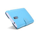 Nillkin Fresh leather Case Bracket Holster Cover Skin for HUAWEI A199 Ascend G710 - Blue