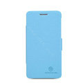 Nillkin Fresh leather Case Bracket Holster Cover Skin for HUAWEI Y500 - Blue