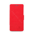 Nillkin Fresh leather Case Bracket Holster Cover Skin for HUAWEI Y500 - Red